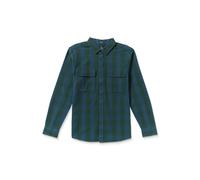 Chemise Volcom Shadowstone Flannel Scarab Homme Vert 2026 taille S