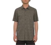 Volcom Stone Mash Short Sleeve Shirt Marron XS Homme