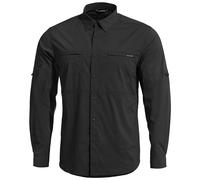 Chemise Wayne Sunproof Long Sleeve Pentagon - Black M