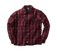 Chemise West Coast Choppers plaidshirt doublée de laine rouge/noir West Coast ch