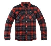 Chemise Winter Warden Long Sleeve Helikon - Slate Crimson Plaid XS