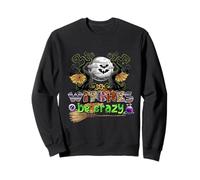Chemise Witches Be Crazy Funny Moon Spider Halloween Sweatshirt