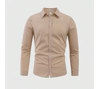 Chemises à manches longues pour uniforme scolaire pour garçon adolescent, coupe slim décontractée, convenant aux activités et aux tenues chics pour la remise des diplômes en automne/hiver 14Y,13Y,16Y,