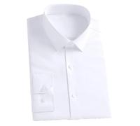 Chemises Anti-Rides Extensibles pour Hommes, Chemises Habillées À Manches Longues, Coupe Ajustée, pour Les Affaires Sociales