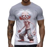 Chemises de carnaval pour hommes Chemises de carnaval pour hommes Chouette drôle ? Est-ce que ça ne va pas ! T-shirt amusant à manches courtes avec motif animal pour un rire au quotidien. T-shirt