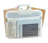 Chemises De Classement,Grand Format Imperméable Avec Poignée | Organisateur De Documents Imperméable Sac À Documents,Pour Papier Livre Cahier École Bureau À Domicile Université Voyage Entreprise