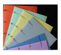 Chemises de classement - SMARTFOLDER - Pack de 6 - Couleur Grise - Format A4 - Système d'ouverture breveté