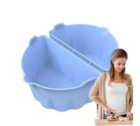 Chemises De Cuiseur Lent - Adapté Aux Ustensiles De Cuisson Ovales De 6 À 8 QT | Insert Diviseur En Silicone Réutilisable Pour Mijoteuse - Pour Repas Familial Fête Banquet Cérémonie