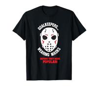 Chemises de gardien de but de hockey drôles | Mask Pun gardien de but de hockey sur glace T-Shirt