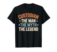 Chemises de Gardien d'école The Man The Myth The Legend T-Shirt