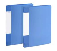 Chemises de présentation A4, Classeur portfolio A4 avec 10 à 60 pochettes (lot de 2)