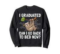Chemises de Remise de diplôme Cool I Graduated Can I Go Back to Bed Now Sweatshirt