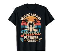 Chemises de vacances assorties pour mari et femme T-Shirt