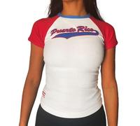 Chemises d'entraînement pour homme - Graphique vintage - T-shirt pour bébé - T-shirt pour femme - Haut du Mexique - Crop - Été des années 2000 - Pour sortir - Pour femme, Blanc., M