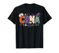 Chemises d'infirmière drôles d'halloween CRNA effrayantes T-Shirt
