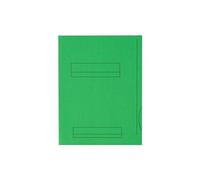 Chemises dossier 2 rabats 24 x 32 cm vert vif - Paquet de 50