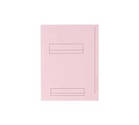 Chemises dossier 2 rabats Fast 24 x 32 cm rose pastel - Paquet de 50 -