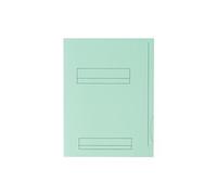 Oxford Chemises dossier Fast 2 rabats 24 x 32 cm vert pastel - Paquet de 50
