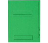 Chemises dossier 2 rabats Fast 24 x 32 cm vert vif - Paquet de 50 G