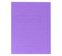 Chemises dossier 2 rabats Oxford 24 x 32 cm fushia - Paquet de 50