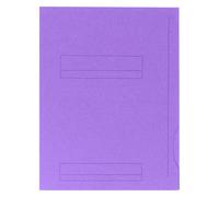 Chemises dossier 2 rabats Oxford 24 x 32 cm lavande - Paquet de 50