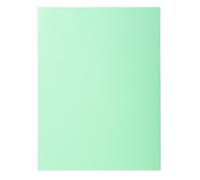 Chemises - EXACOMPTA - SUPER 250 - 50 pièces - 24x32cm - Vert clair - Carte