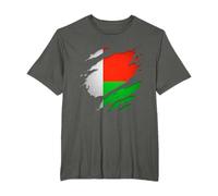 Chemises fières de Madagascar | Drapeau déchiré de Madagascar T-Shirt