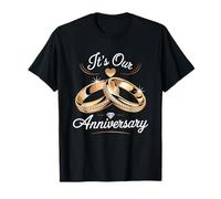 Chemises « It's Our Anniversary » pour Les Couples mariés, Mari, épouse T-Shirt