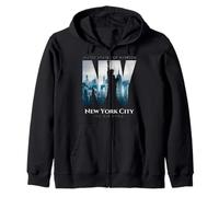 Chemises New York City Skyline, J'aime New York, New York Sweat à Capuche