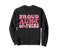 Chemises « Proud Aunt of Twins », Twin Auntie Mother's Day Sweatshirt