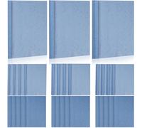 Chemises thermiques A4 en PVC - 15 feuilles avec couverture, 3 mm (16-25), 6 mm (36-50), 8 mm (51-70) - Bleu