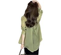 Chemises UV for la protection solaire Blouse en mousseline de soie Femmes légères Chemise en mousseline de soie de protection solaire d'été, chemise de protection solaire en mousseline de soie ( Color