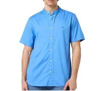 Chemisette Bleu Homme Tommy Hilfiger Flex Poplin Mao XS