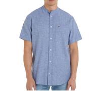 Chemisette Bleue Homme Tommy Hilfiger Mao Linen S