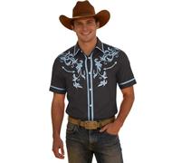 Chemisette Homme Chemise De Cowboy Western À Manches Longues Manche Courte Deguisement Grande Taille Chemises Pour Hommes Surchemise Courtes Coton Costume Hawaienne Slim Fit Hippie Déguisement Cintrée