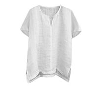 Chemisette Homme Chemise Lin Manche Courte Hawaienne Décontractée Grande Taille Hippie Chemises en Surchemise Manches Courtes Tee Shirt Longues Été Japonaise pour Hommes Habillée Carreaux Western