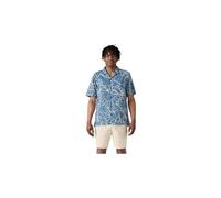 Chemisette patagonia tidal threads camp shirt bleu homme