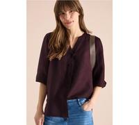 Cecil Chemisier en Lin mélangé de Couleur Unie Rich Burgundy S