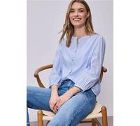 Chemisier à manches 3/4 en qualité chambray