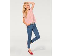 Chemisier à manches courtes chemisier moderne - Linea Tesini - rose ROSE 42