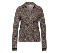 Chemisier animalier droit 44