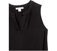 Chemisier - blouse - liquette Essentials - AE1816456-BlckB-Medium - Amazon Chemisier Tisse sans Manches Femme M