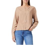 Chemisier - blouse - liquette Tom tailor - 1032913 - Blouse a Carreaux Femme ,30309 - Woven Small Camel Grid Check ,36 38
