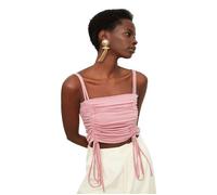 Chemisier - blouse - liquette Trendyol - TWOSS20BZ0787 - Cote Chemisier Tricote Shirided Blouse Femme M