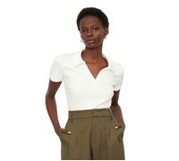 Chemisier - blouse - liquette Trendyol - TWOSS21BZ0038 - Chemisier Tricote avec Col en V Blanc Blouse Femme S