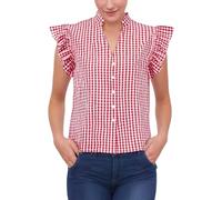 Chemisier Classique Retro Oktoberfest Chemisiers Bavarois Traditionnel Boutons en Forme de cœur Cent Coton Flanelle Haut Décontracté Casual Modèle avec Taille Vêtement Loisirs Vintage Fêtes Bière