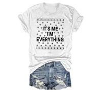 Chemisier de Noël pour femme 2025 « I Have Everything I Want for Christmas » - Chemise amusante pour couple - Chemises de Noël assorties pour couple - Tuniques de Noël pour la vie quotidienne