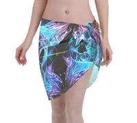 Chemisier de plage en mousseline de soie léger et respirant en huit dimensions, protection solaire polyvalente, convient pour les vacances des femmes, noir, taille unique