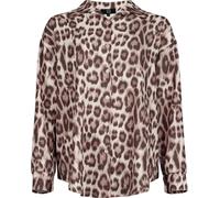 Chemisier de RED by EMP - Blouse oversize à motif léopard - S à XL - pour Femme - multicolore L
