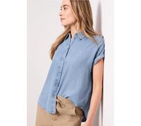 Street One Chemisier Look Denim Bleu Clair délavé 38